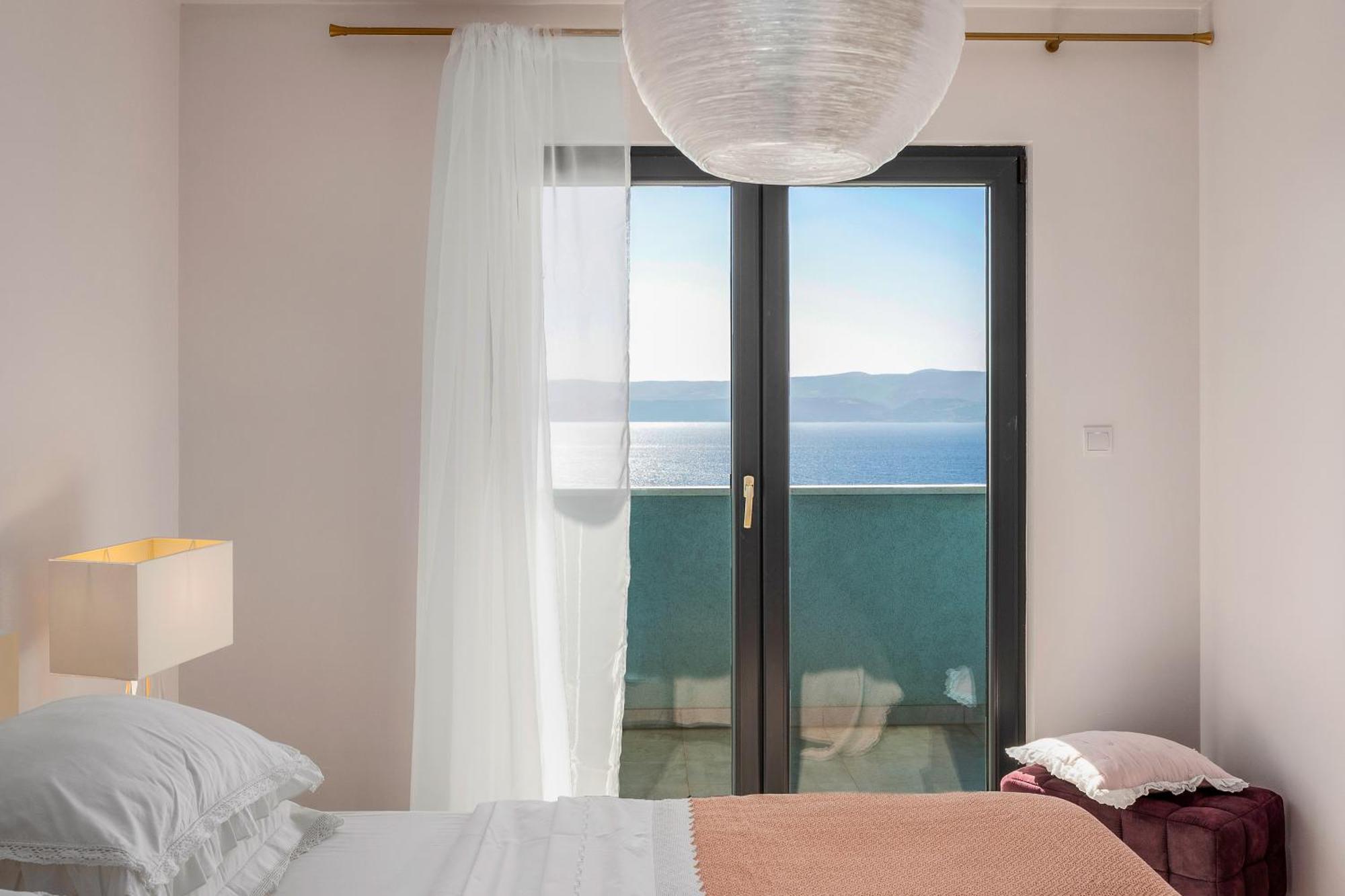 Villa Allegra With 32Msq Heated Pool, 300M Far From Sandy Beaches, Open Sea View Omis Luaran gambar