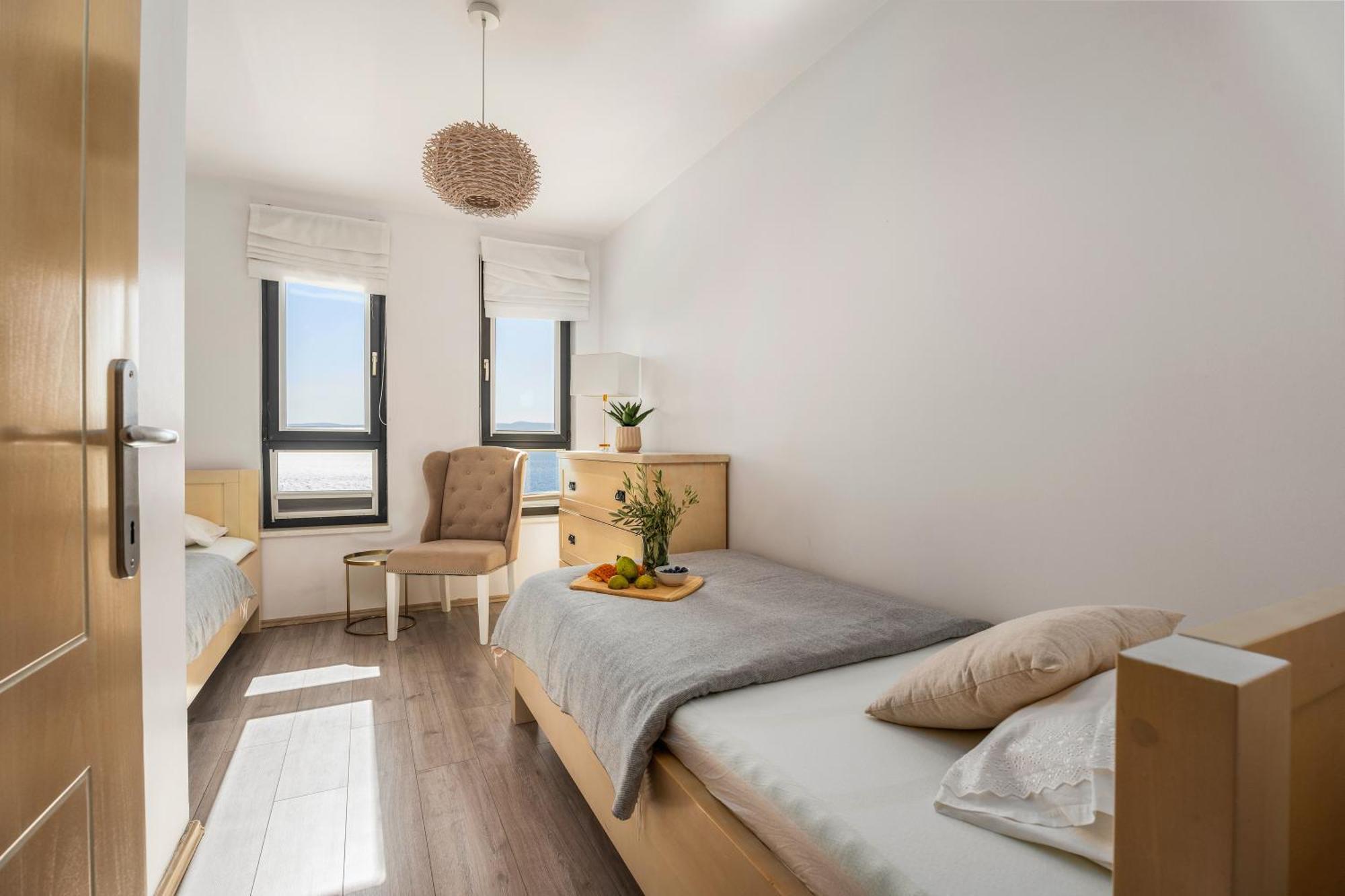 Villa Allegra With 32Msq Heated Pool, 300M Far From Sandy Beaches, Open Sea View Omis Luaran gambar